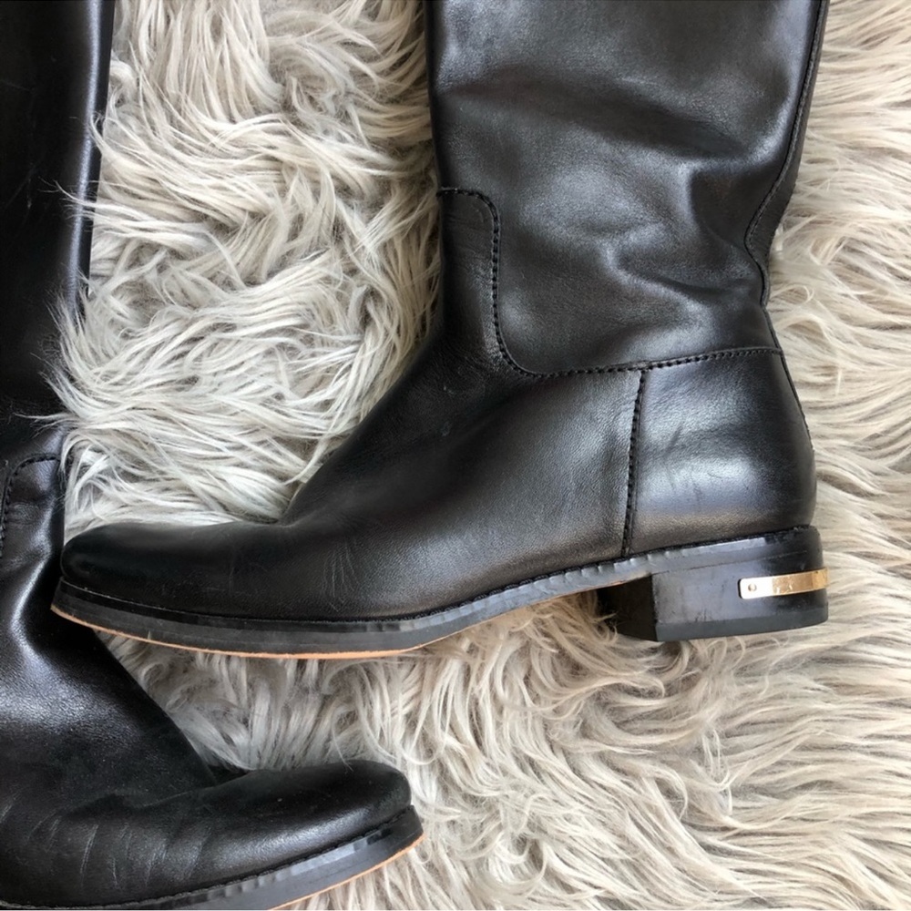 Michael Kors Leather Logo Plated Riding Boots
Size 7.5 - Picture 7 of 12